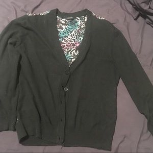 Torrid Cheetah Cardigan
